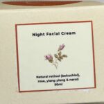 Rejuvenating and balancing skin tone Night Face Cream with Bakuchiol ( a natural retinol)